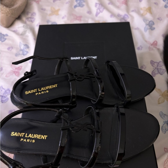 Yves Saint Laurent Shoes - YSL sandals in Black